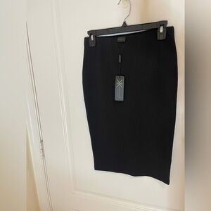 Kardashian Kollection Classic Black Pencil Skirt